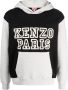 Kenzo T-shirt met colourblocking Zwart - Thumbnail 1