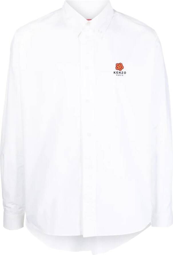 Kenzo T-shirt met lange mouwen Wit
