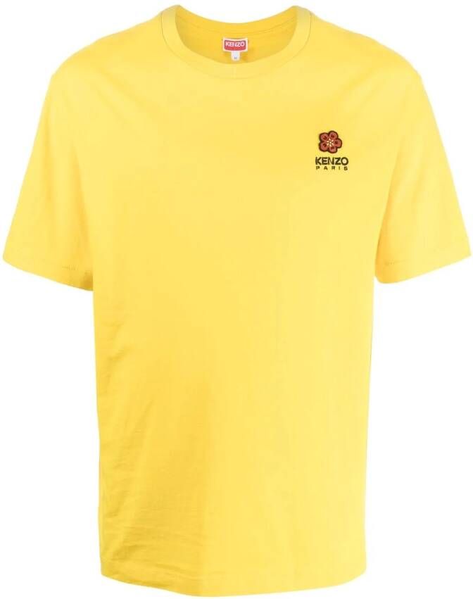 Kenzo T-shirt met logoprint Geel