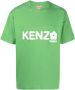 Kenzo T-shirt met logoprint Groen - Thumbnail 1