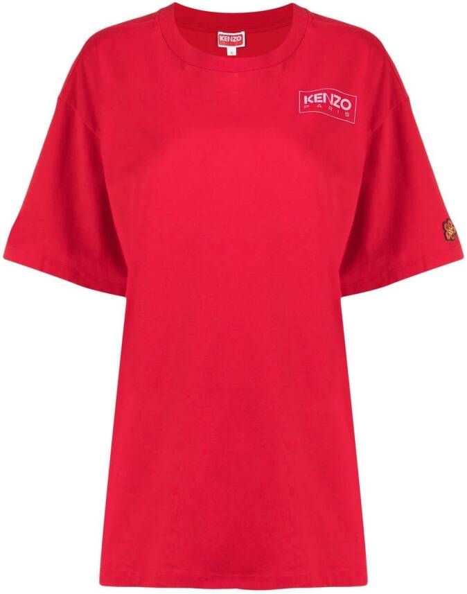Kenzo T-shirt met logoprint Rood