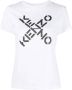 Kenzo T-shirt met logoprint Wit - Thumbnail 1