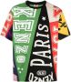 Kenzo T-shirt met logoprint Zwart - Thumbnail 1