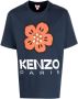 Kenzo T-shirt met print Blauw - Thumbnail 1