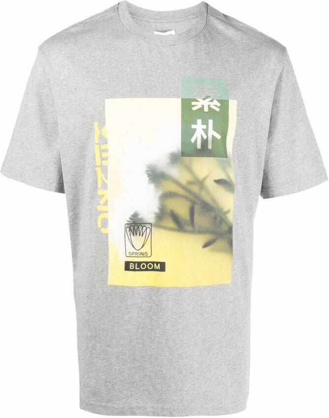 Kenzo T-shirt met print Grijs