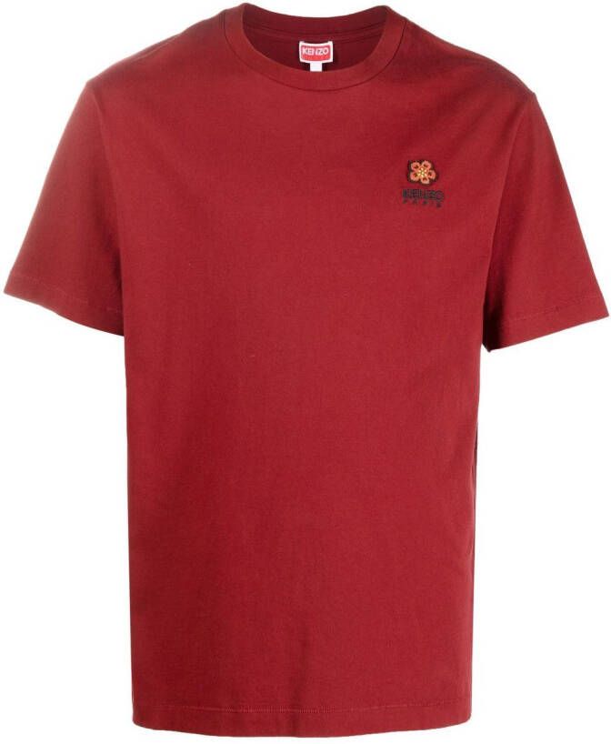 Kenzo T-shirt met ronde hals Rood