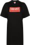 Kenzo T-shirtjurk met logoprint Zwart - Thumbnail 1
