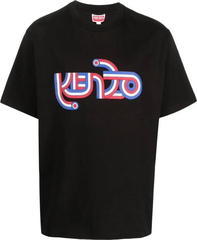 Kenzo Katoenen T-shirt Zwart