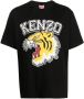 Kenzo T-shirt met tijgerprint Zwart - Thumbnail 1