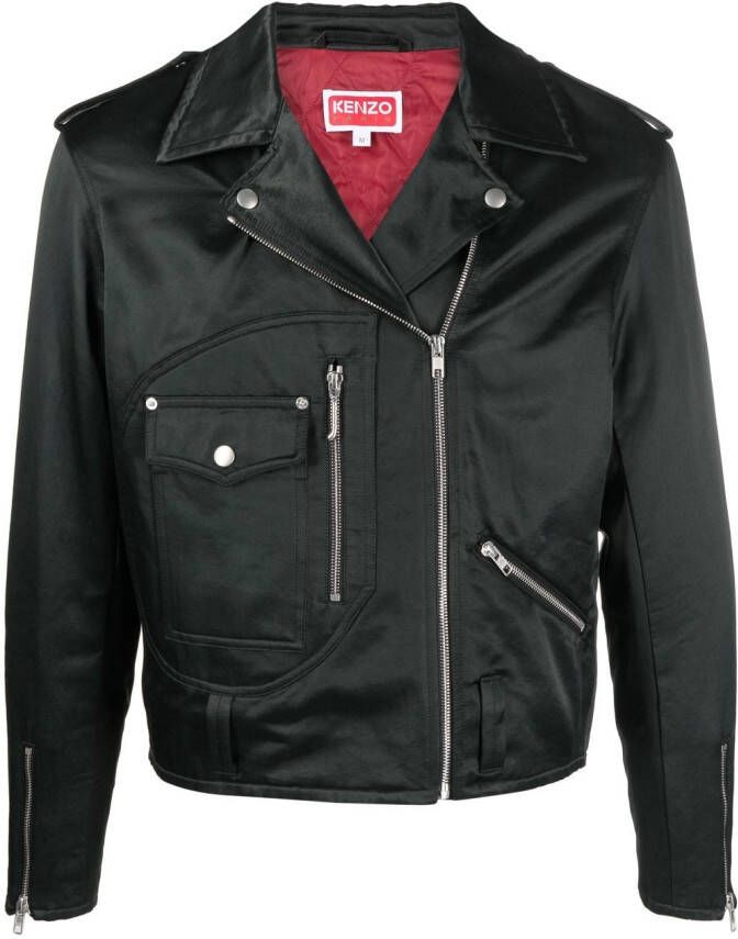 Kenzo Universiteits bikerjack Zwart