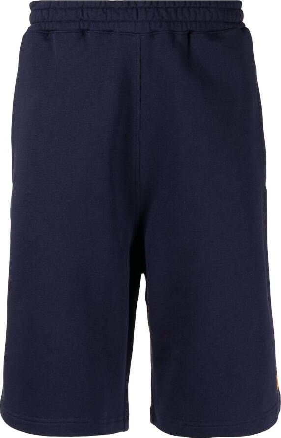 Kenzo Trainingsshorts met logopatch Blauw