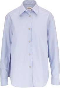 KHAITE Button-up blouse Blauw