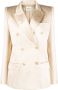 KHAITE Blazer met dubbele rij knopen Beige - Thumbnail 1