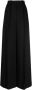 KHAITE Pantalon met geplooid detail Zwart - Thumbnail 1