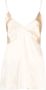 KHAITE Satijnen top Beige - Thumbnail 1