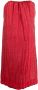 KHAITE Strapless mini-jurk Rood - Thumbnail 1