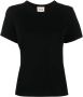 KHAITE Katoenen T-shirt Zwart - Thumbnail 1