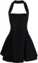 KHAITE Mini-jurk Zwart - Thumbnail 1