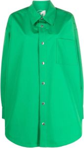 Khrisjoy Oversized blouse Groen