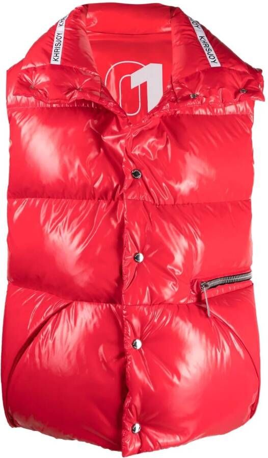 Khrisjoy Oversized gilet Rood