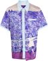 KidSuper Overhemd met print Paars - Thumbnail 1