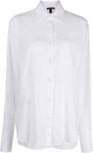 Kiki de Montparnasse Blouse met lange mouwen Wit