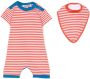 KINDRED Pyjama met contrasterende afwerking Rood - Thumbnail 1
