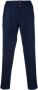Kiton Broek met toelopende pijpen Blauw - Thumbnail 1