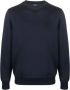 Kiton Sweater met ronde hals Blauw - Thumbnail 1