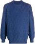Kiton Kasjmier trui Blauw - Thumbnail 1
