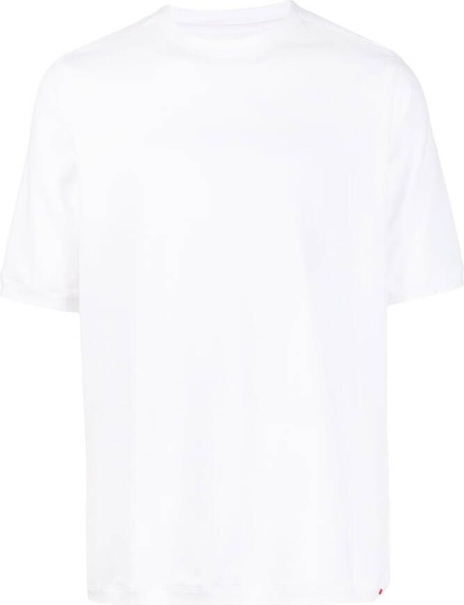 Kiton Katoenen T-shirt Wit