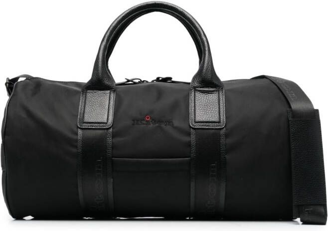 Kiton Reistas met logoband Zwart