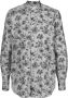 Kiton Overhemd met bloemenprint Wit - Thumbnail 1