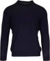 Kiton Trui met ronde hals Blauw - Thumbnail 1