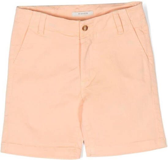 Knot Katoenen shorts Oranje