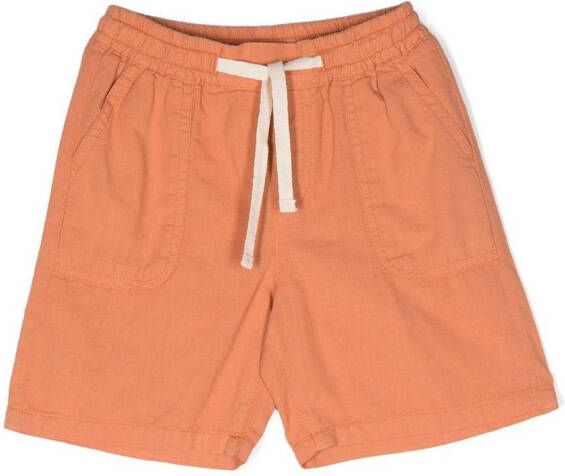Knot Shorts met trekkoord Oranje