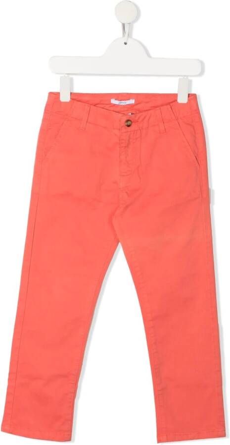 Knot Slim-fit chino Roze
