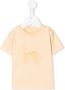 Knot T-shirt met print Oranje - Thumbnail 1