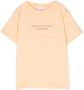 Knot T-shirt met tekst Oranje - Thumbnail 1