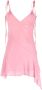 KNWLS Mini-jurk met V-hals Roze - Thumbnail 1