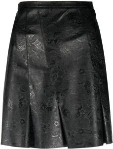 Koché High-waist mini-jurk Zwart