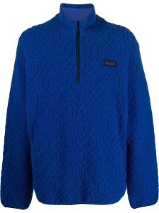 Koché Sweater met jacquard Blauw