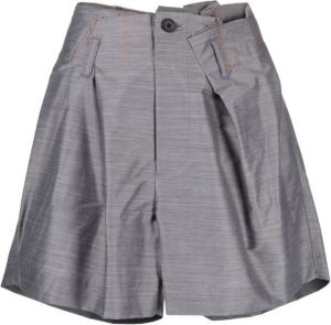 Kolor Asymmetrische shorts Grijs