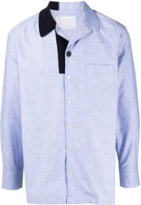 Kolor Button-up overhemd Blauw