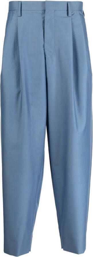 Kolor Broek met toelopende pijpen Blauw