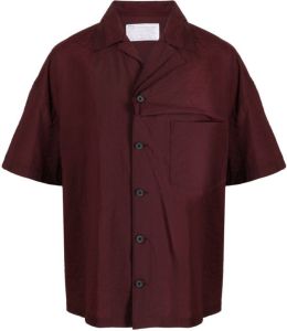 Kolor Overhemd met korte mouwen Rood
