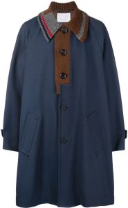Kolor Oversized jas Blauw