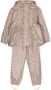 Konges Sløjd Playsuit met bloe print Beige - Thumbnail 1