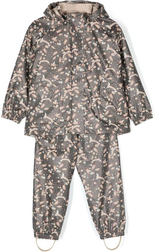 Konges Sløjd Trainingspak met grafische print Grijs