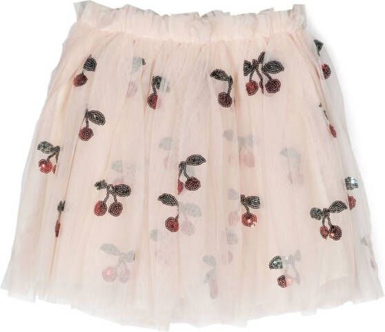 Konges Sløjd Rok met pailletten Beige